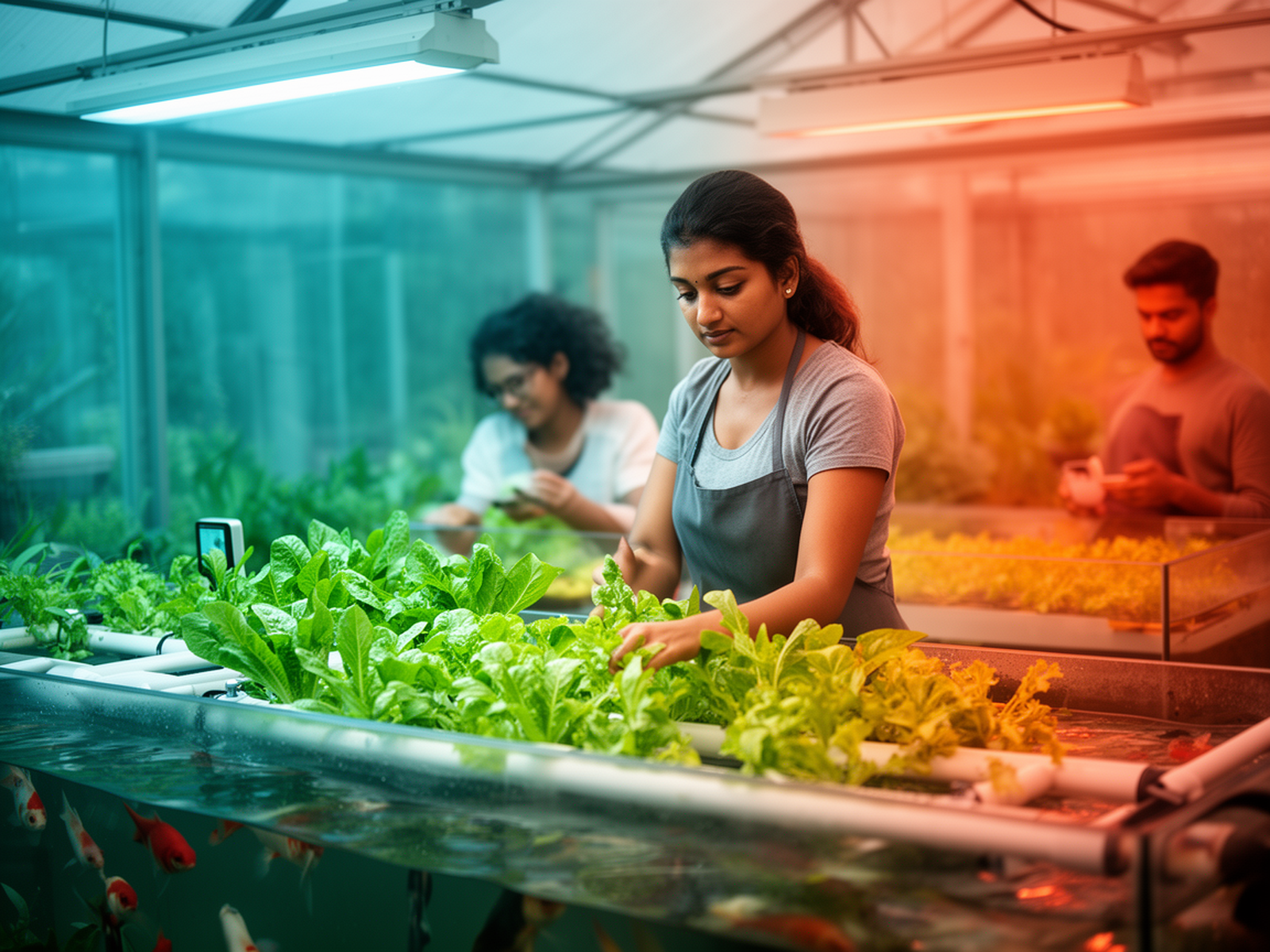 Aquaponics & Hydroponic Farms